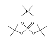 tetramethylammonium di-tert-butyl hydrogen phsophate结构式