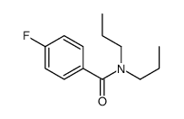 N,N-Di-n-propyl-4-fluorobenzamide structure