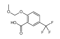 2-(Methoxymethoxy)-5-(trifluoromethyl)benzoic acid Structure