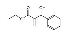 2-(hydroxyphenylmethyl)acrylic acid ethyl ester结构式