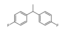 1.1-Bis-[4-fluor-phenyl]-aethan Structure