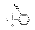 2-cyanobenzenesulfonyl fluoride Structure