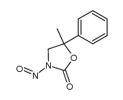 5-methyl-3-nitroso-5-phenyl-oxazolidin-2-one Structure
