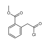 methyl 2-(2-chloro-2-oxoethyl)benzoate Structure