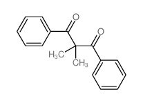 1,3-Propanedione,2,2-dimethyl-1,3-diphenyl- Structure