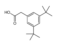 (3,5-DITERT-BUTYLPHENYL)ACETIC ACID Structure