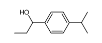 1-(4-isopropylphenyl)propan-1-ol Structure