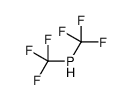 bis(trifluoromethyl)phosphane结构式