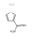 3-噻吩羰酰胺盐酸盐结构式