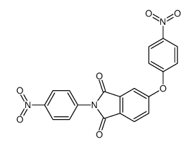 5-(4-nitrophenoxy)-2-(4-nitrophenyl)isoindole-1,3-dione结构式