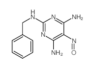 2,4,6-Pyrimidinetriamine,5-nitroso-N2-(phenylmethyl)- picture