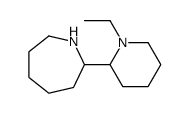 1H-Azepine,2-(1-ethyl-2-piperidinyl)hexahydro-(9CI) structure
