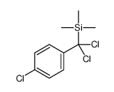 [dichloro-(4-chlorophenyl)methyl]-trimethylsilane Structure