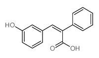 3-(3-hydroxyphenyl)-2-phenyl-prop-2-enoic acid picture