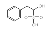 Benzeneethanesulfonicacid, a-hydroxy- structure