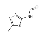 Formamide,N-(5-methyl-1,3,4-thiadiazol-2-yl)- structure