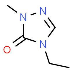 3H-1,2,4-Triazol-3-one,4-ethyl-2,4-dihydro-2-methyl-(9CI) structure