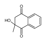 3-hydroxy-3-methyl-2H-naphthalene-1,4-dione Structure