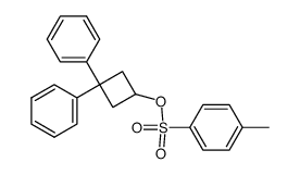 1-Tosyloxy-3,3-diphenylcyclobutan Structure