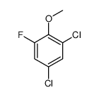 1,5-dichloro-3-fluoro-2-methoxybenzene Structure