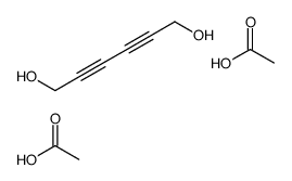 acetic acid,hexa-2,4-diyne-1,6-diol Structure