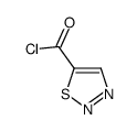 1,2,3-Thiadiazole-5-carbonyl chloride (9CI)结构式