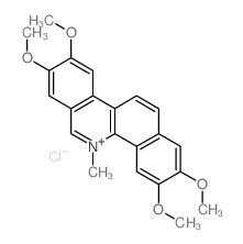 O-Methylfagaronine chloride trihydrate结构式