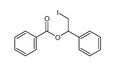 2-iodo-1-phenylethyl benzoate Structure