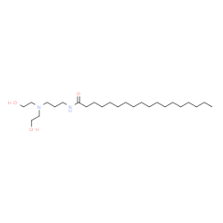 N-[3-[bis(2-hydroxyethyl)amino]propyl]stearamide结构式