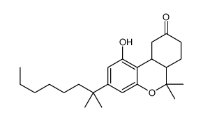 cis-(±)-3-(1,1-dimethylheptyl)-6,6a,7,8,10,10a-hexahydro-1-hydroxy-6,6-dimethyl-9H-dibenzo[b,d]pyran-9-one picture