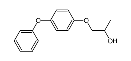 1-(4-Phenoxyphenoxy)-2-propanol结构式