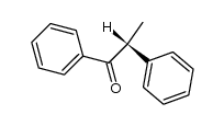 (R)-(-)-α-methyldeoxybenzoin结构式