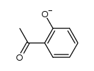 2-acetylphenolate结构式
