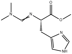 Nα-[(Dimethylamino)methylene]-L-histidine methyl ester结构式