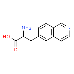 6-Isoquinolinepropanoicacid,alpha-amino-(9CI) structure