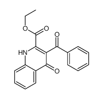 ethyl 3-benzoyl-4-oxo-1H-quinoline-2-carboxylate结构式