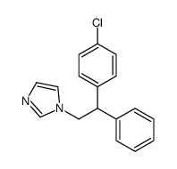 1-[2-(4-chlorophenyl)-2-phenylethyl]imidazole Structure