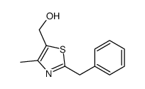 (2-benzyl-4-methyl-1,3-thiazol-5-yl)methanol结构式
