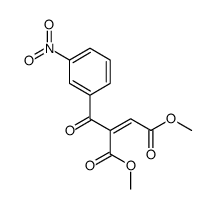 dimethyl 2-(3-nitrobenzoyl)but-2-enedioate Structure