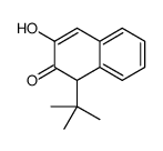 1-tert-butyl-3-hydroxy-1H-naphthalen-2-one Structure