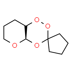 Spiro[cyclopentane-1,3-[6H]pyrano[2,3-e][1,2,4]trioxin], tetrahydro-, (4aR,8aR)-rel- (9CI) structure