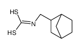 3-bicyclo[2.2.1]heptanylmethylcarbamodithioic acid Structure