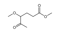 methyl 4-methoxy-5-oxohexanoate Structure