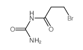 3-bromo-N-carbamoyl-propanamide结构式