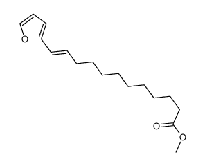 methyl 12-(furan-2-yl)dodec-11-enoate Structure