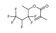 3,3,4,5,5,5-hexafluoropentan-2-yl 2-methylprop-2-enoate Structure