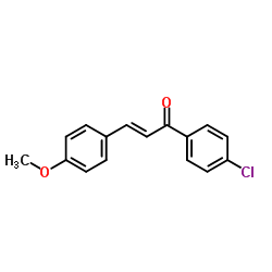 4'-Chloro-4-methoxychalcone Structure