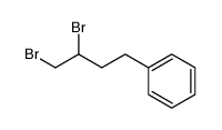 1,2-dibromo-4-phenylbutane Structure