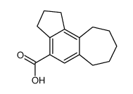 1,2,3,6,7,8,9,10-octahydrocyclohepta[e]indene-4-carboxylic acid结构式