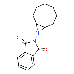 1H-Isoindole-1,3(2H)-dione, 2-(9-azabicyclo[6.1.0]non-9-yl)-, cis-结构式